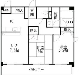 ソシオ西宮の物件間取画像